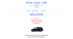 Desktop Screenshot of bluestarcab.com